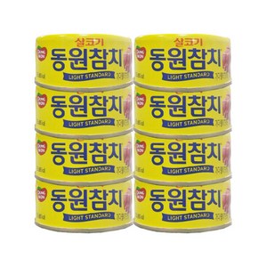 동원 라이트 스탠다드 참치, 135g, 32개
