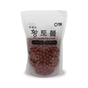 토대로 국내산 황토볼 12파이 12mm 12미리 1kg 3kg 찜질용 수경재배용 지압용 베개용 탈취용 방석용, 1개