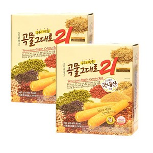 곡물그대로21 크리스피롤 선물세트, 900g, 2개