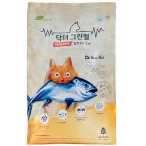 닥터그린벨 참치 포 캣 저알러지 건식사료, 6kg, 1개