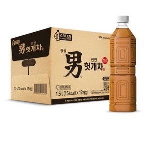 광동 진한 헛개차 무라벨, 1.5L, 18개