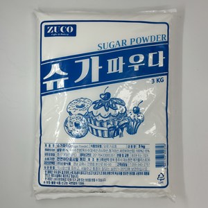 꼬미다 슈가파우더 3kg, 3개