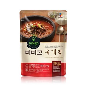 비비고 육개장, 12개, 500g