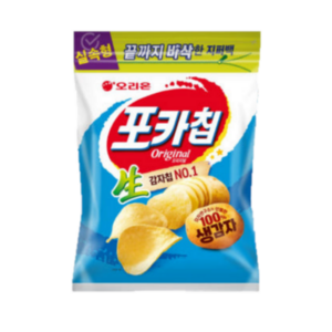 오리온 포카칩 오리지널 대용량 266gx8, 266g, 8개