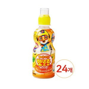 팔도 뽀로로 바나나맛 235ml, 24개