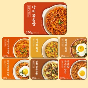 맛있는 냉동도시락 7종 부대찌개볶음밥 묵은지김치 삼겹살 낙지 참치김치 카레 잡채 편한한끼, 250g, 14개