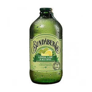 분다버그 레몬라임앤비터스 탄산음료, 375ml, 12개