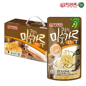 삼육두유 고소한 미숫가루 두유, 190ml, 15개