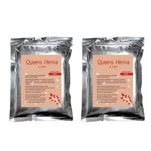 (1+1) 퀸즈헤나 라인 한개사면 한개더 QUEENS HENNA, 레드+레드