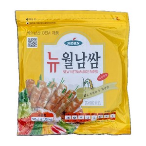 몬 뉴 월남쌈 원형 22cm, 500g, 3개