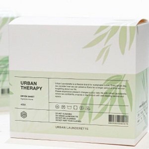 어반테라피 드라이어시트 시그니쳐 아로마 40매, 40개, 1ml