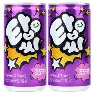 탑씨 포도 190mlx30캔x2박스, 190ml, 60개