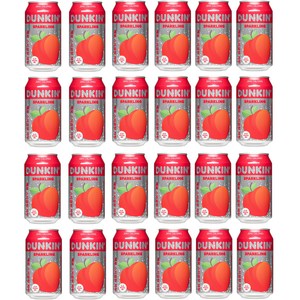 던킨 제로 스파클링 자두, 350ml, 24개