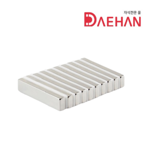 초강력 네오디움 사각자석 40x10x5mm, 10개