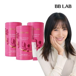 뉴트리원 [비비랩] 이효리 저분자 콜라겐 S 인텐시브 3통(3개월분), 3개, 30포