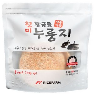 라이스팜 황금들 현미 누룽지, 410g, 1개, 410g