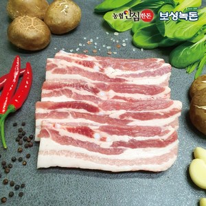 미트럽 보성녹돈 삼겹살 수육용 500g 2팩 (총1kg), 2개