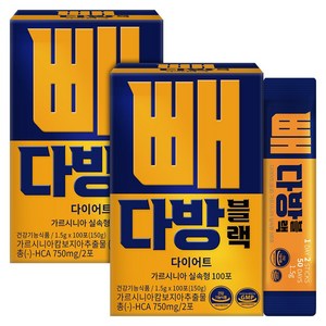 순수식품 빼다방 블랙, 1.5g, 200개