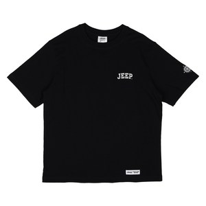 [국내정품] 지프 25S/S 루즈핏 대문자와펜 반팔 티셔츠 JQ6TSU156