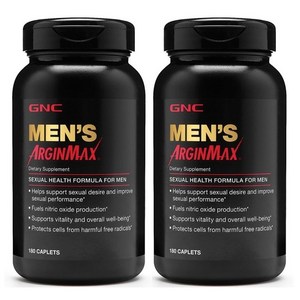 GNC 남성용 아르긴맥스 180정, 2개