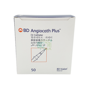 비디 정맥카테타 18G 48mm 50개입 / 엔지오 카테터 angio IV I.V Cathete, 1개