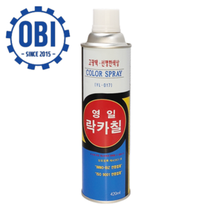 영일 락카 스프레이 420ml 27종, 금색, 1개