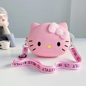 내가 사랑하는 키티 실리콘 크로스 가방