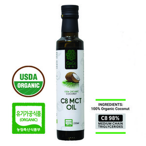 코코리프 유기농 MCT 오일 C8 250 mL, 250ml, 6개