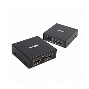 유니콘 HDMI 2포트 분배기 ST-200HD, 혼합색상, 1개