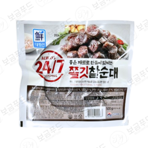 대림선 쫄깃한 찰순대 500g, 3개