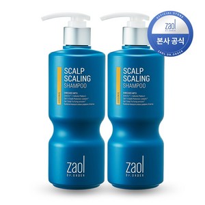 자올 닥터 오더 스칼프 스케일링 샴푸_오리지널(500ml) 더블, 2개, 500ml