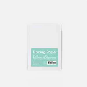 PaperPhant 트레싱지 Tracing Paper 베끼는 투명종이, A5 150매