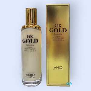 앙쥬24K 골드 에멀전120ml 피부탄력 피부톤개선, 120ml, 1개