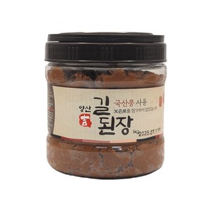 (주)길전통식품 양산 길된장(국산), 1kg, 1개