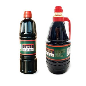 순창 궁중 국산콩메주 한식 진간장 화학제무첨가, 1개, 900ml