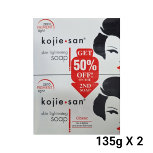 코지산 비누 kojiesan soap 135gX2 필리핀 스킨 라이트닝 해외 여행 선물, 135g, 2개