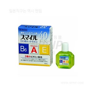 스마일 40 EX 눈 건강 제품 15ml, 스마일 40 EX 15ml, 1개