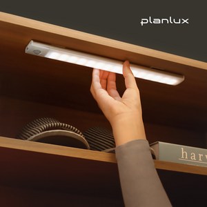 플랜룩스 슬림 LED 무선 센서등 붙이는 현관 충전식 센스등 신발장 계단, 플랜룩스 슬림 LED무선센서등 20cm, 1개