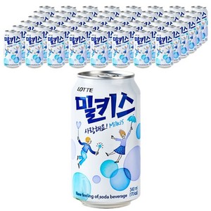 밀키스, 340ml, 48개