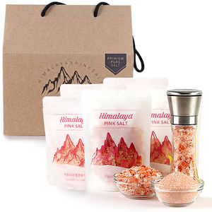 고급 선물세트 히말라야 핑크솔트 선물세트 250g x 5팩 + 그라인더 명절 선물세트