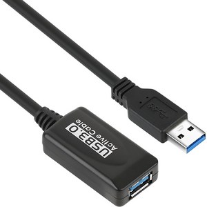 USB3.0 연장 무전원 리피터 3m 넷매이트NMC-UR303N, 1개