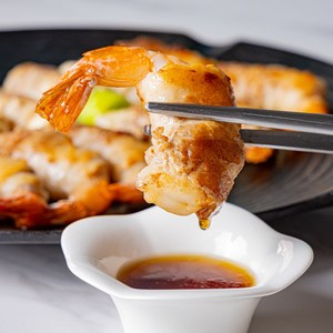 삼겹새우말이 고기말이 손말이고기 밀키트 (소스 포함), 342g, 1개