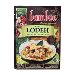 인도네시아 bamboe 로데 70g 소스 / LODEH 밤보에, 1개