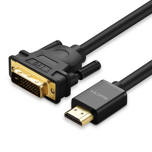 유그린 HDMI to DVI 케이블, 1개, 2m