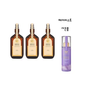 쏘헤어 모로코 아르간오일 프리미엄 헤어에센스 3병 특가패키지(+헤어미스트), 3개, 100ml