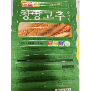 도나우 청양고추소시지, 1kg, 20개