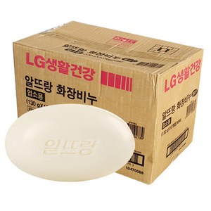 알뜨랑 세면비누 화이트, 130g, 80개