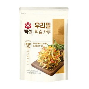 백설 우리밀 튀김가루, 500g, 1개