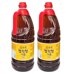 참진한기름 1.8L 2개 요리왕 찐한기름