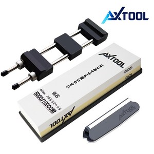 AXTOOL 고급형 양면숫돌 5000/10000방+받침대+칼날가이드 세트, 1개